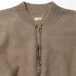 Vintage Half Zip Rib Collar Sweatshirt