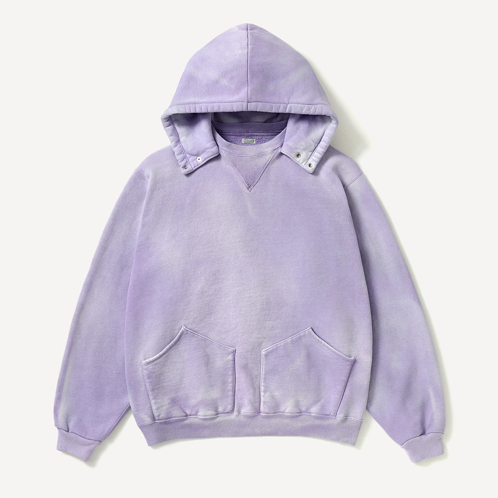 Vintage Attached Snap Hood Sweat Parka August 22nd (Pre-order)