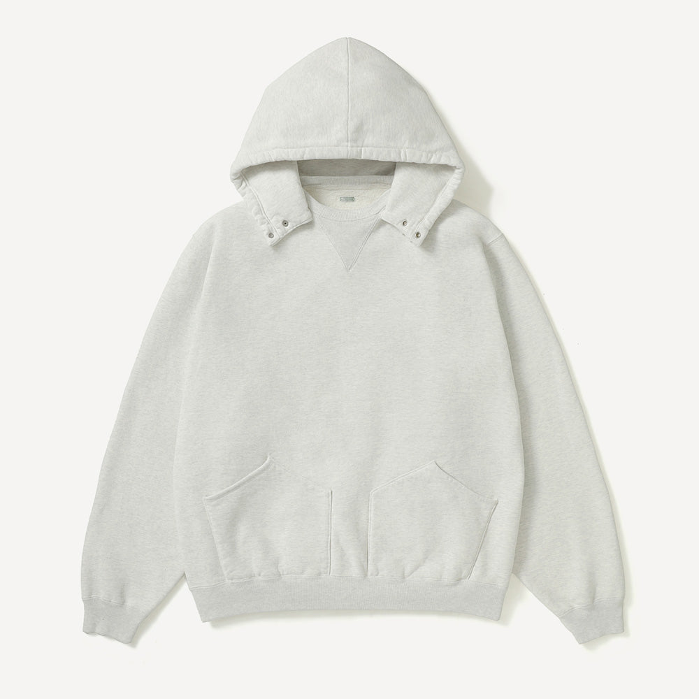Vintage Attached Snap Hood Sweat Parka August 22nd (Pre-order)