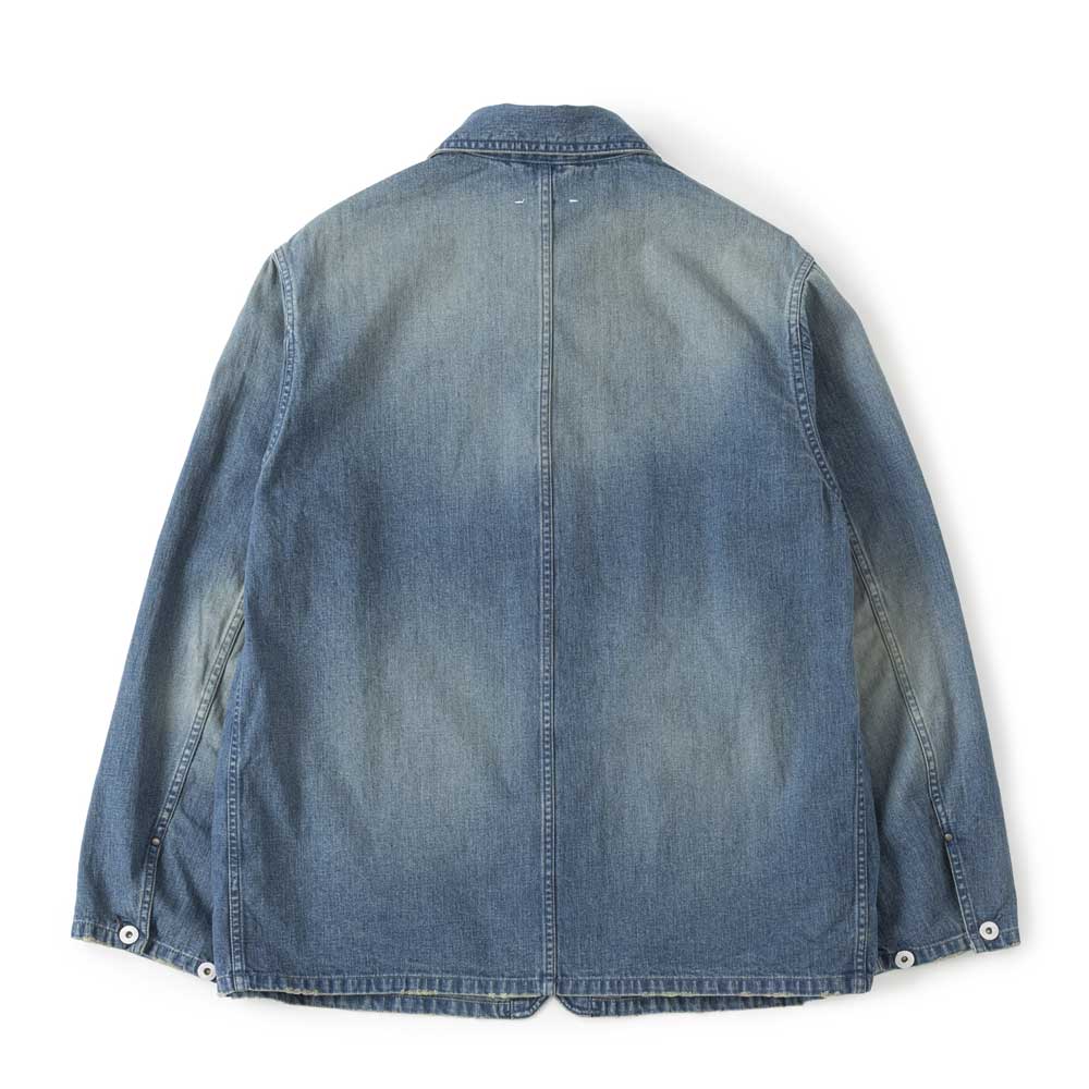 saby(サバイ)WORKERS JACKET TYPE TWO POCKET - 11oz Uneven yarn