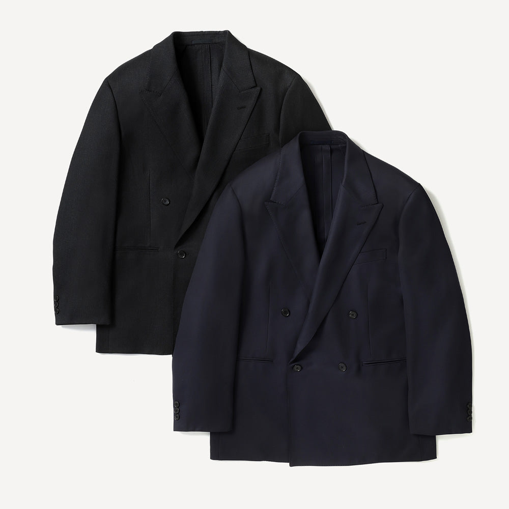 Wool Double Breasted Jacket