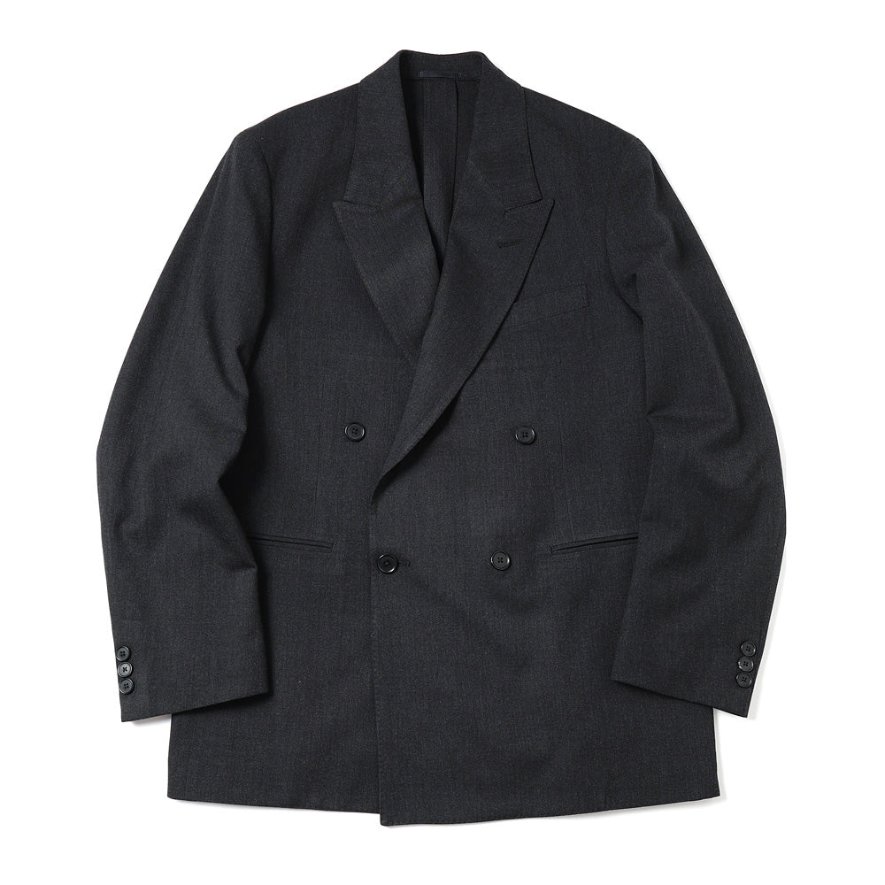Wool Double Breasted Jacket