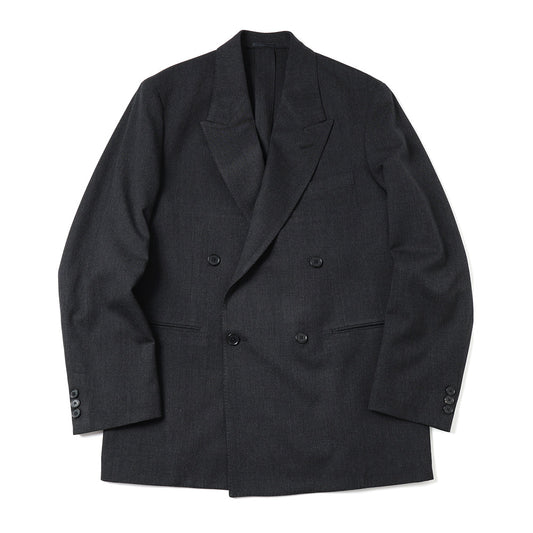 Wool Double Breasted Jacket