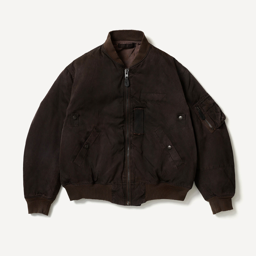 A.PRESSE Vintage Silk Light B-15C Flight Jacket 26SAP-01-22 (26SAP
