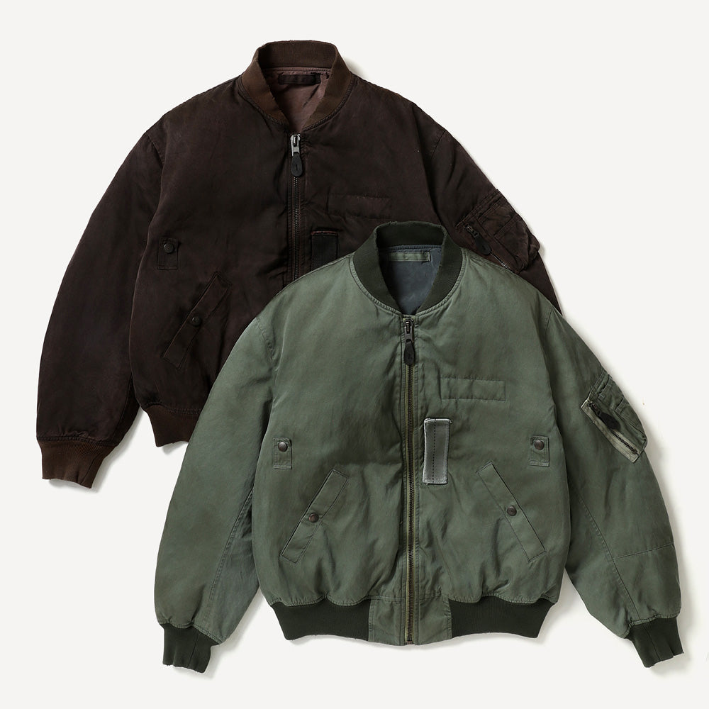 Vintage Silk Light B-15C Flight Jacket