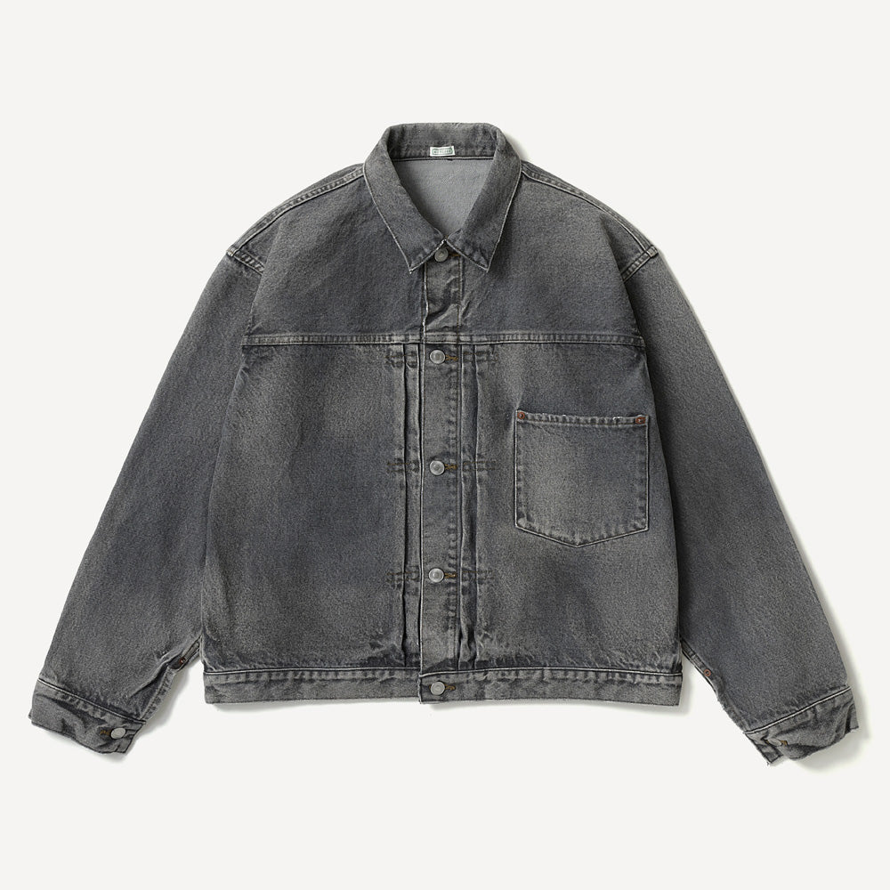 Vintage Gray Denim Jacket