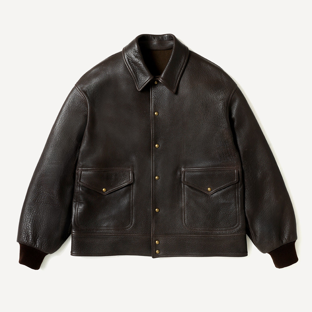 アプレッセ　26ss Leather A-1 Flight Jacket A.PRESSE Leather A-1 Flight Jacket 26SAP-01-48 (26SAP-01-48) | A