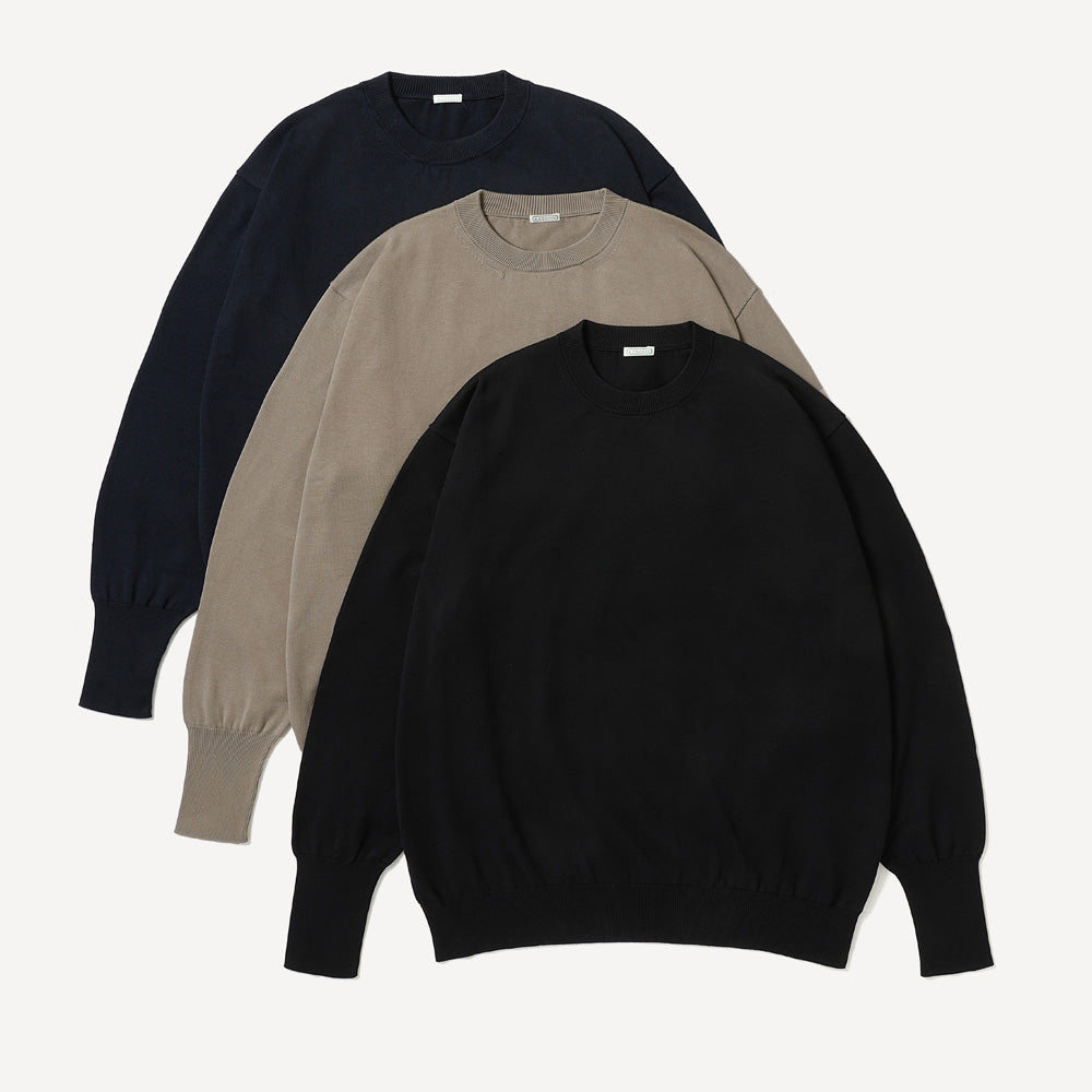 A.PRESSE (ア プレッセ) Cotton knit L/S T-Shirt 26SAP-03-01 (26SAP