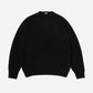 Washed Silk Nep Crew Neck Sweater