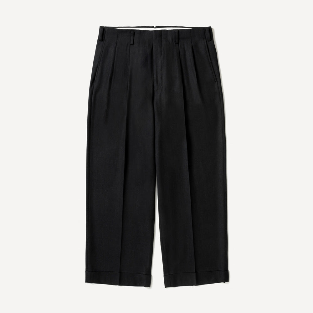 A.PRESSE (ア プレッセ) Wool Wide Tapered Trousers 26SAP-04-01