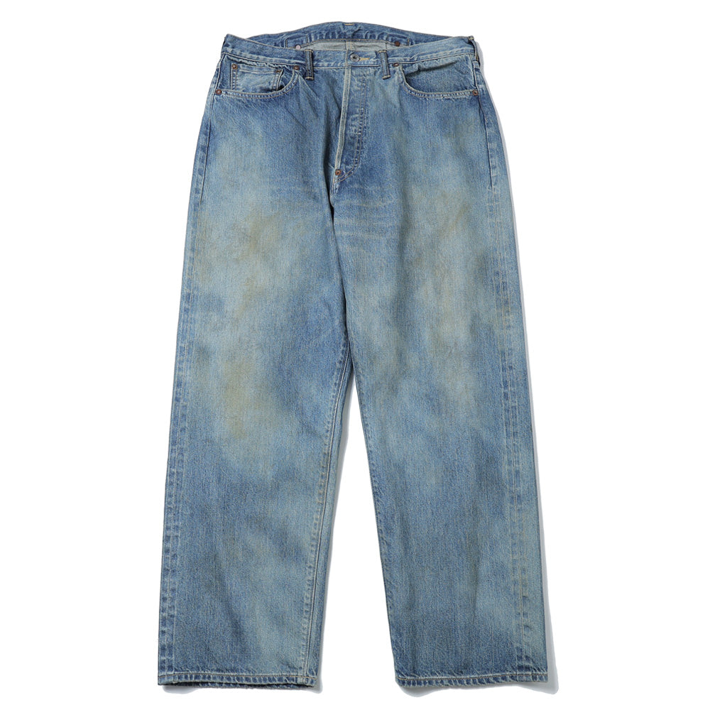 No.37 Washed Wide Denim Pants(INDIGO)