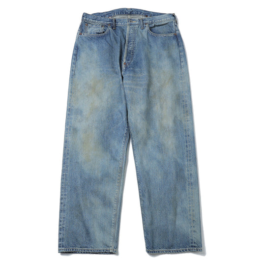 No.37 Washed Wide Denim Pants(INDIGO)
