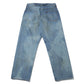 No.37 Washed Wide Denim Pants(INDIGO)