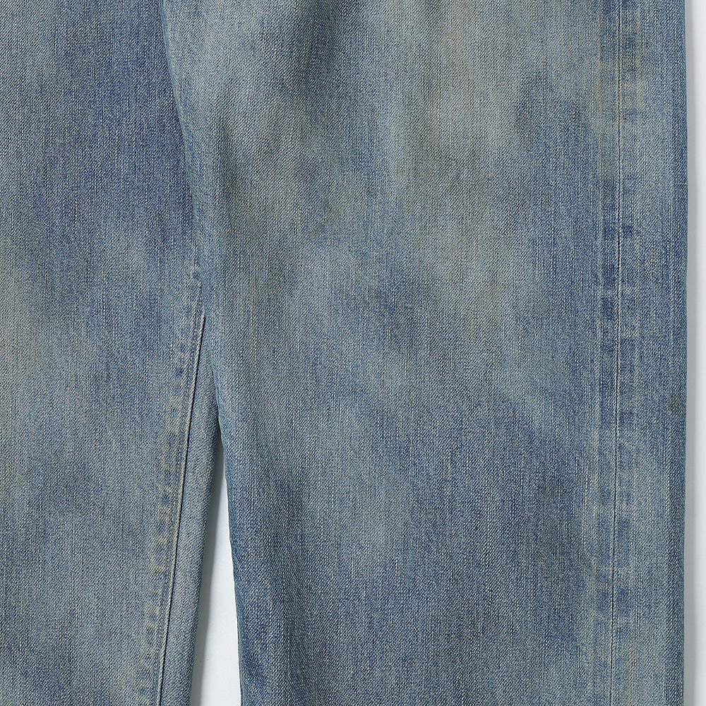 No.37 Washed Wide Denim Pants(INDIGO)