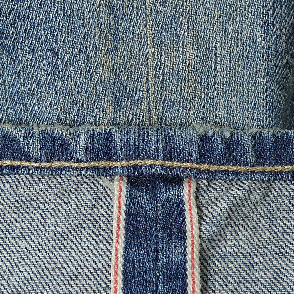 No.37 Washed Wide Denim Pants(INDIGO)