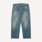 No.22 Washed Wide Denim Pants