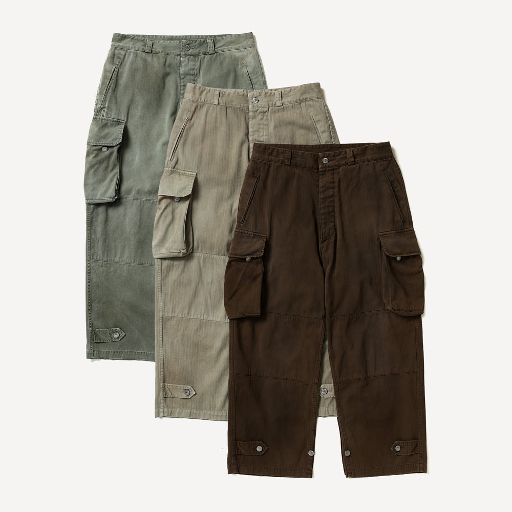 A.PRESSE Vintage FA HBT M-47 Pants 26SAP-04-43 (26SAP-04-43) | A