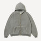 Vintage Lightweight Zip Sweat Hoodie 3/28mae