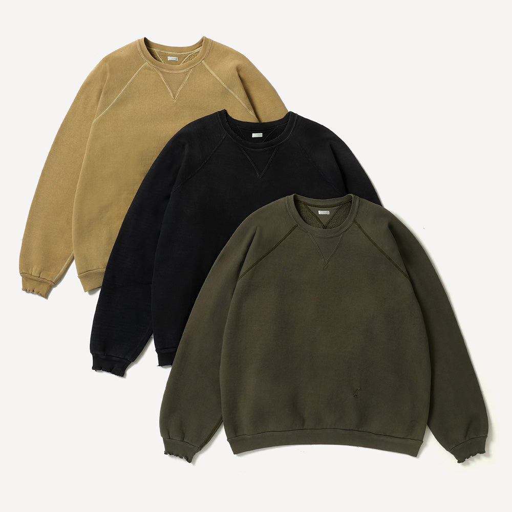 A.PRESSE (ア プレッセ) Vintage Double V Sweatshirt 26SAP-05-17
