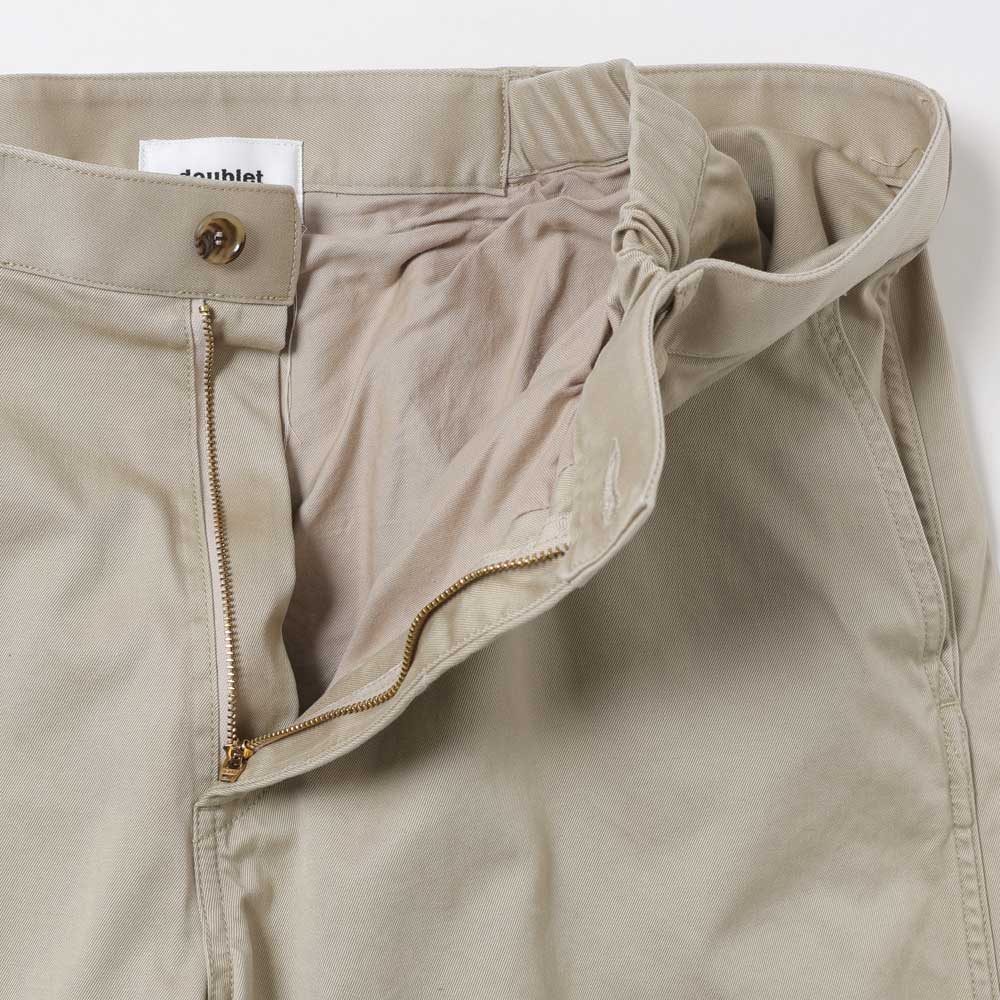 doublet(ダブレット)FLOATING WAIST CHINO PANTS (26SS14PT347