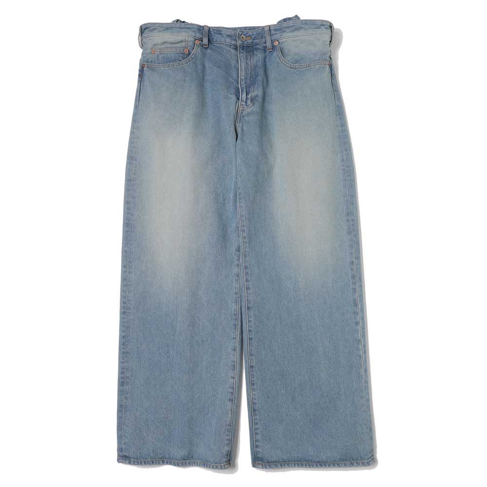 Floating Waist Denim Pants