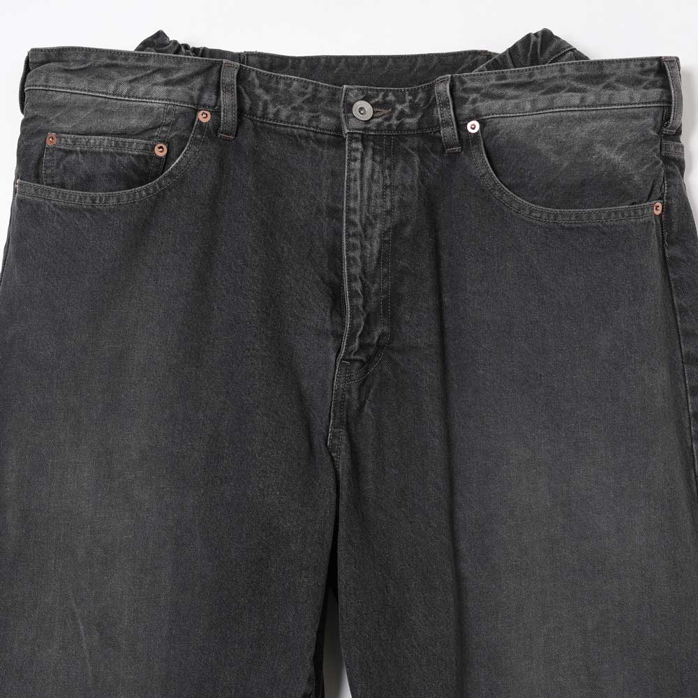 Floating Waist Denim Pants