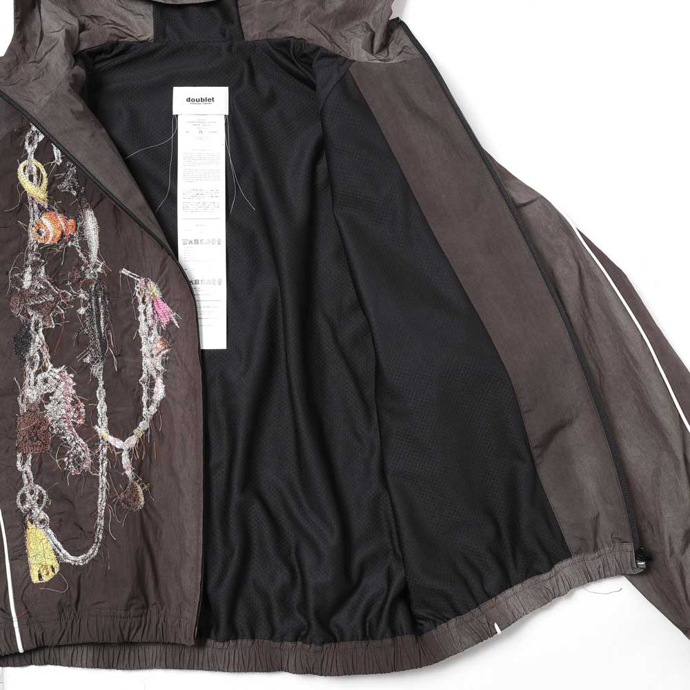 doublet(ダブレット)EMBROIDERED CHAIN TRACK JACKET (26SS22BL252