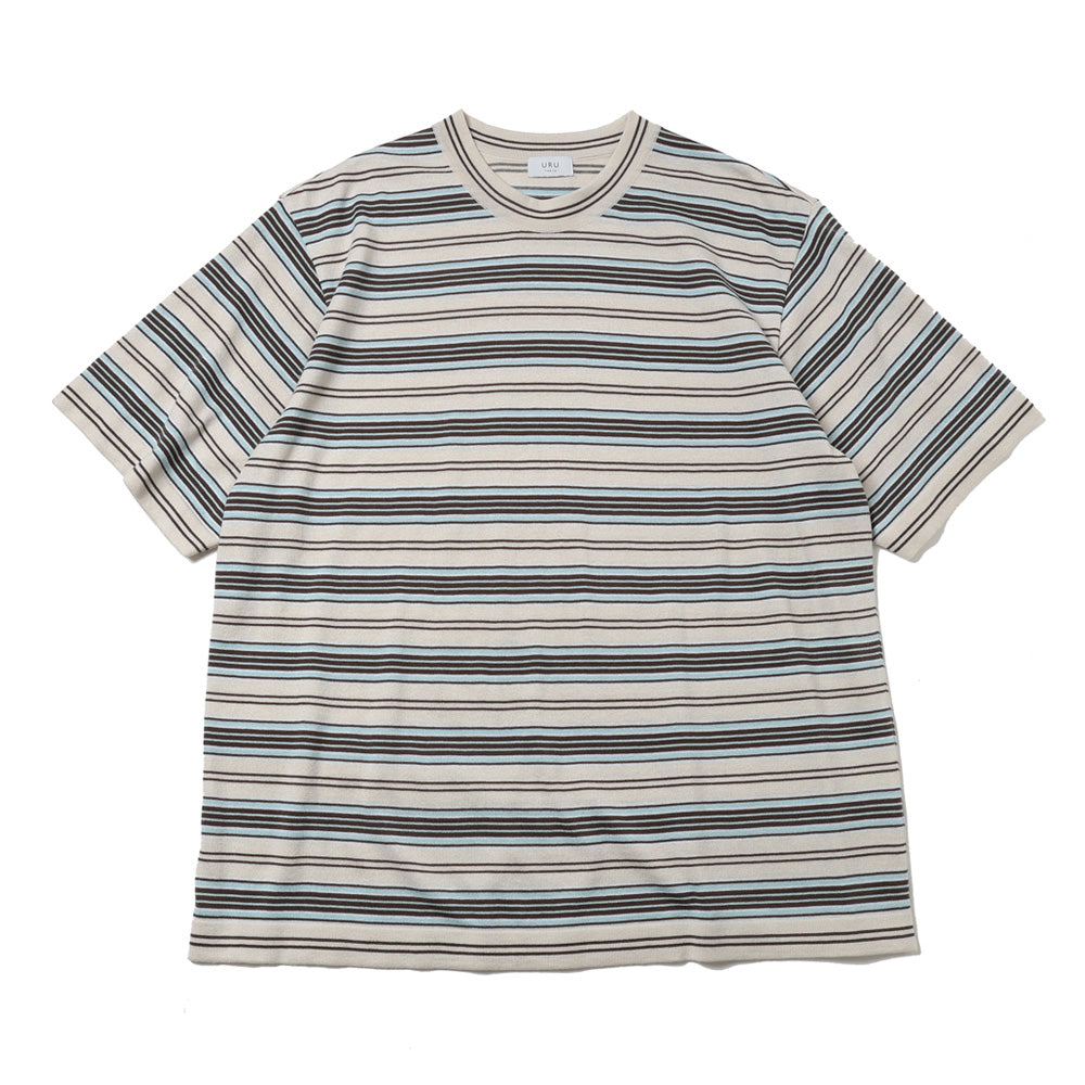 URU) CREW NECK S/S KNIT TEE (26SUK04) | URU / トップス (MEN) | URU