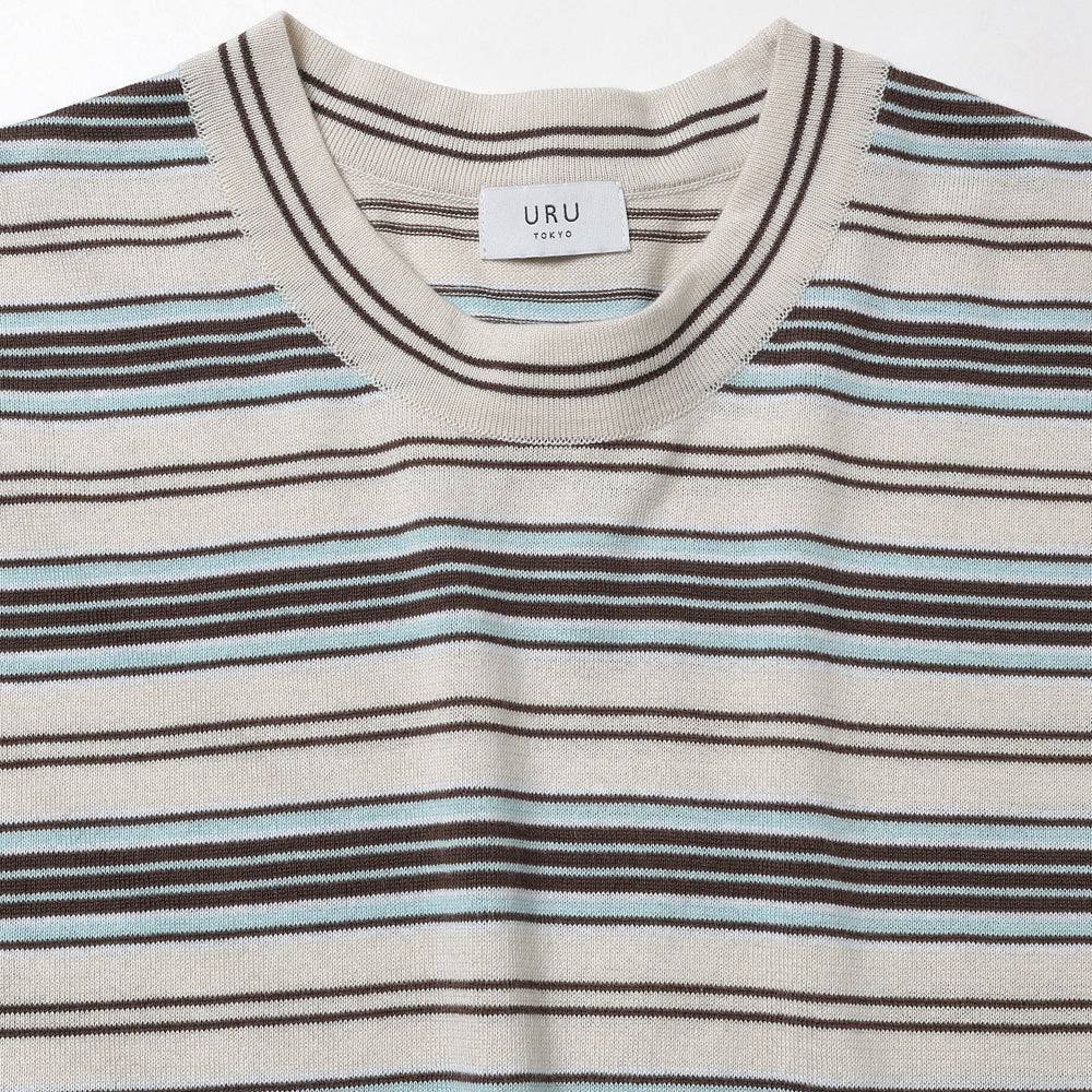 CREW NECK S/S KNIT TEE