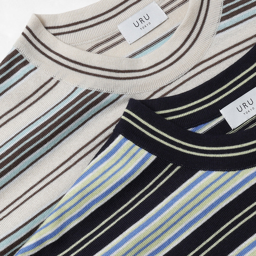 CREW NECK S/S KNIT TEE