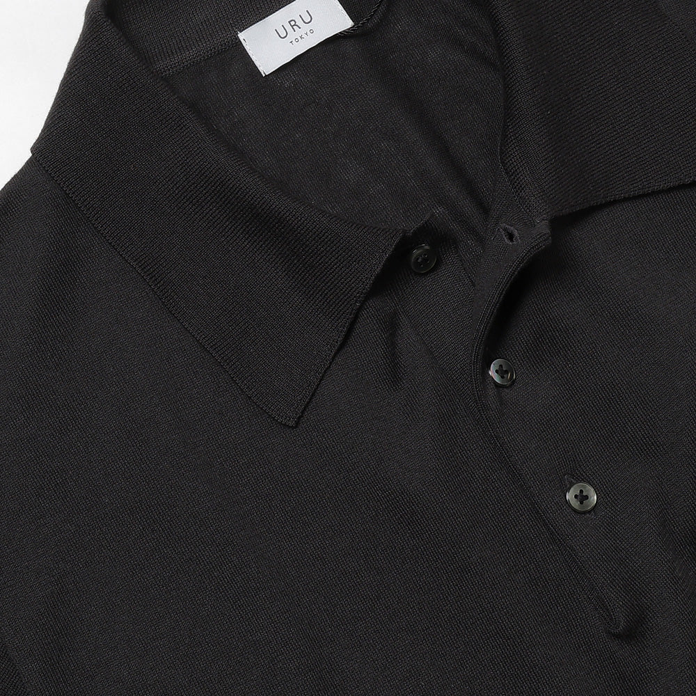 URU) KNIT POLO (26SUK07) | URU / シャツ (MEN) | URU正規取扱店DIVERSE