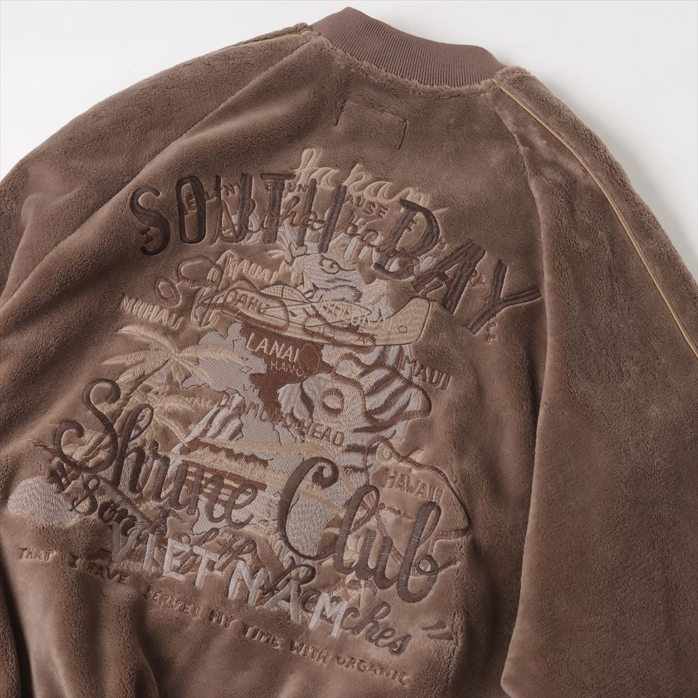 doublet(ﾀﾞﾌﾞﾚｯﾄ) CHAOS EMBROIDERY SPAVENIER JACKET