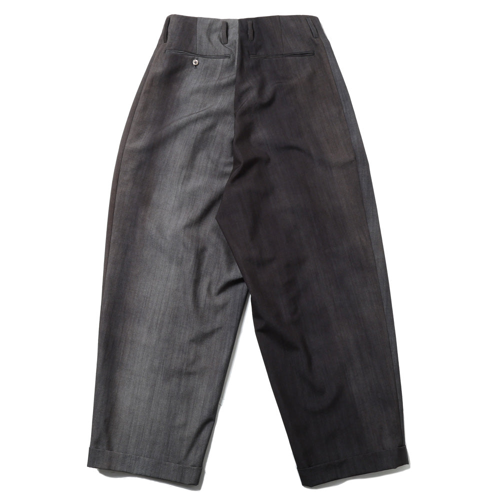 TWO TUCK TROUSERS - Bishu Japan Flow dyeing FAB -
