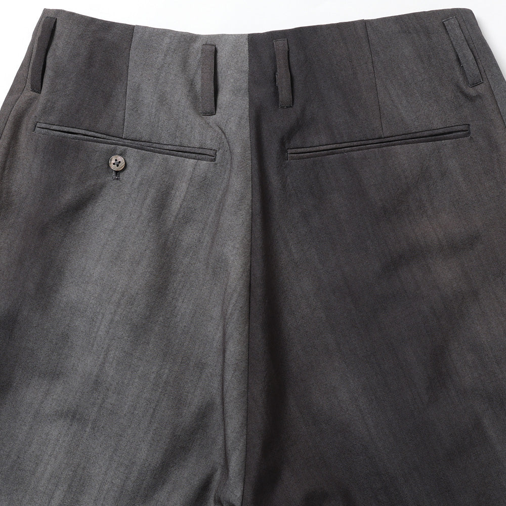 TWO TUCK TROUSERS - Bishu Japan Flow dyeing FAB -