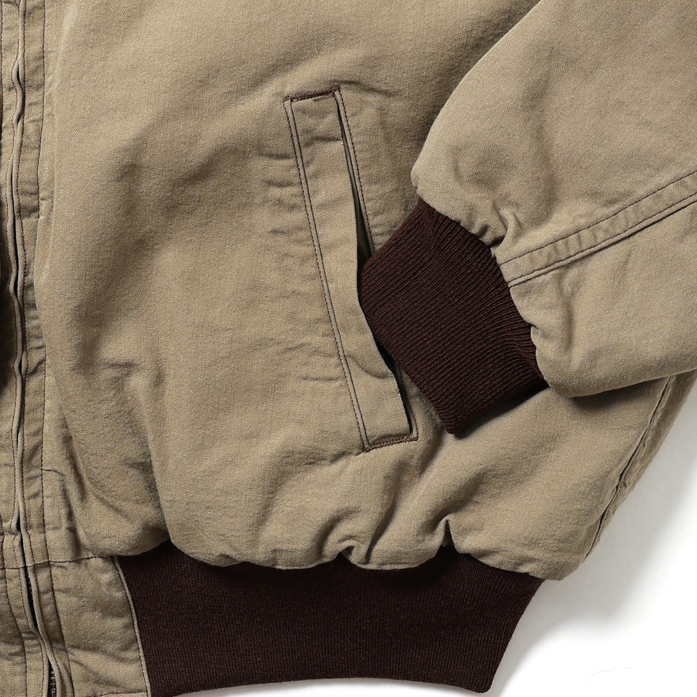 Vintage Washed Wool Flight Jacket 8/8