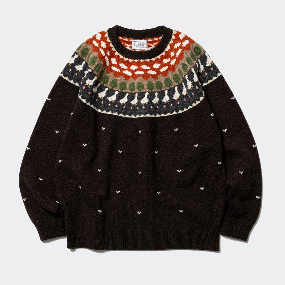Unlikely Fair Isle Duck