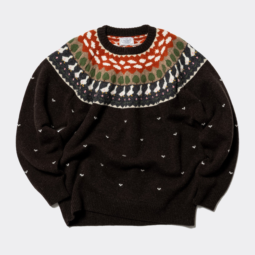Unlikely Fair Isle Duck