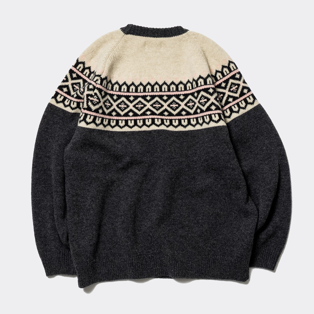 Unlikely Fair Isle Snowflake 10/17 front