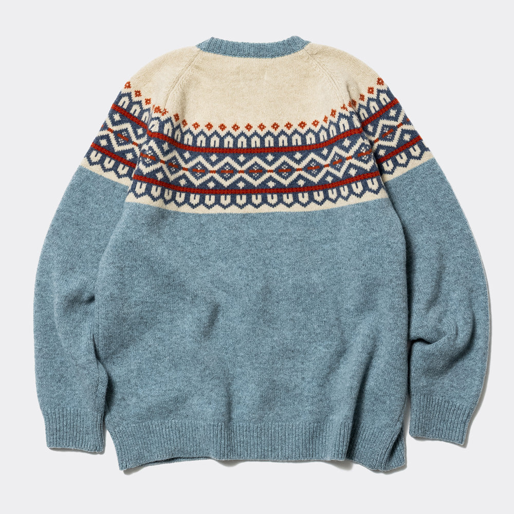 Unlikely Fair Isle Snowflake 10/17 front