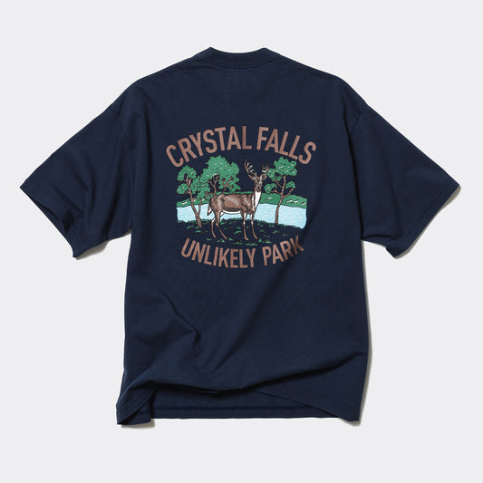 Unlikely Authentic Graphic Tee CRYSTAL FALLS
