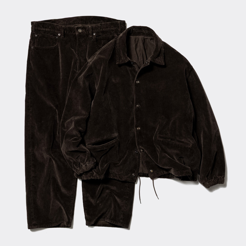 Unlikely Time Travel Jean Wide Corduroy 9/19