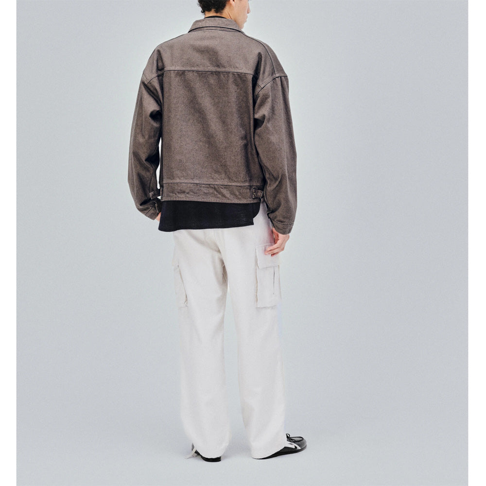 Dyed Denim Work Jacket