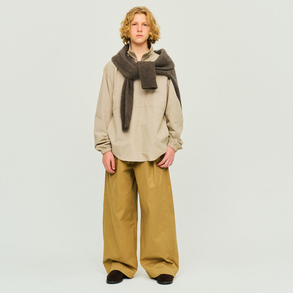 2TUCK WIDE CHINO TROUSERS