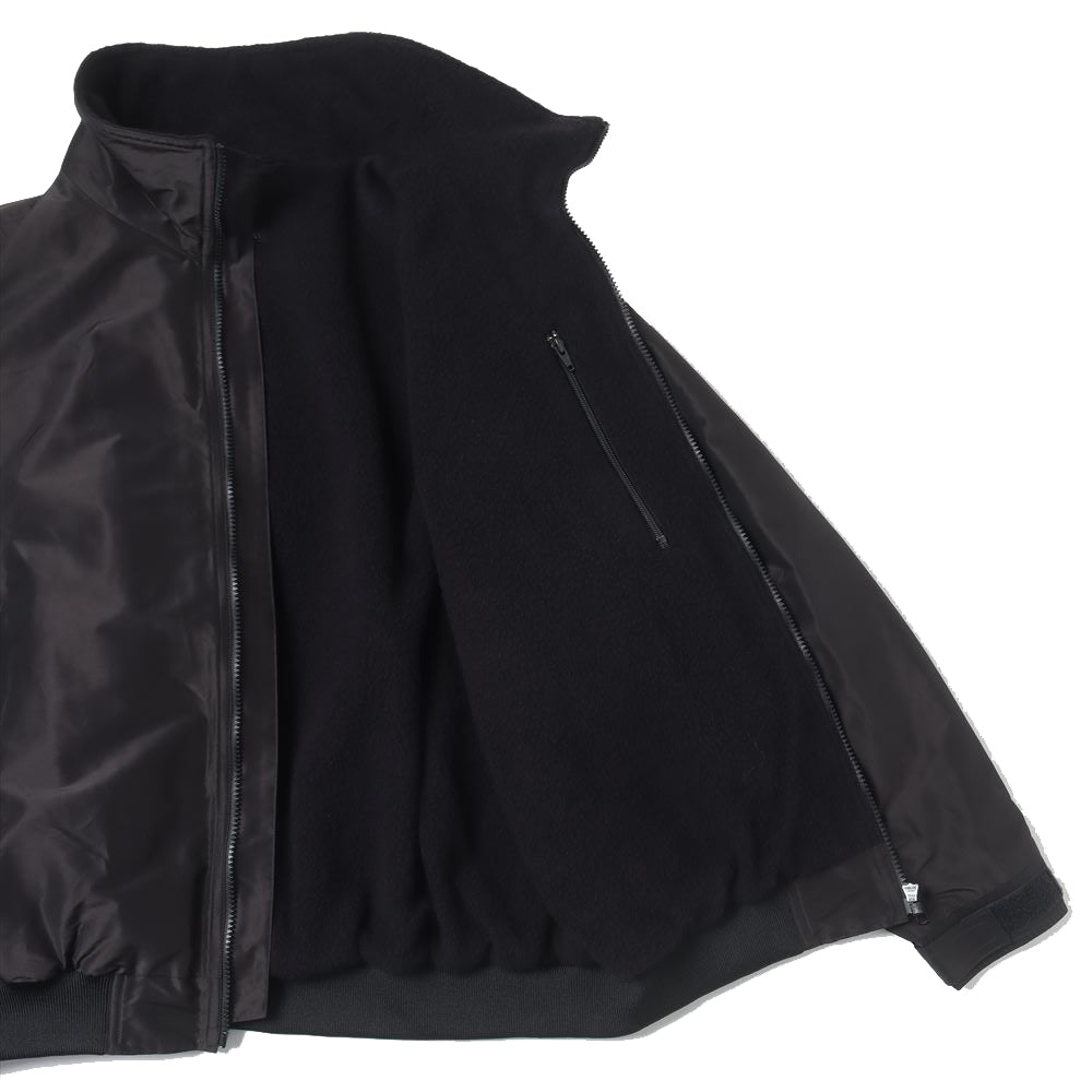 Cotton silk track jacket