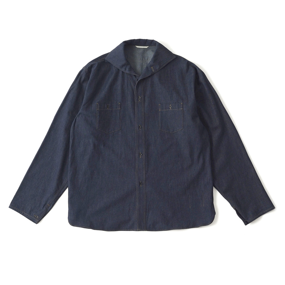 CAMP COLLAR MARINE SHIRTS (Long-Sleeve)