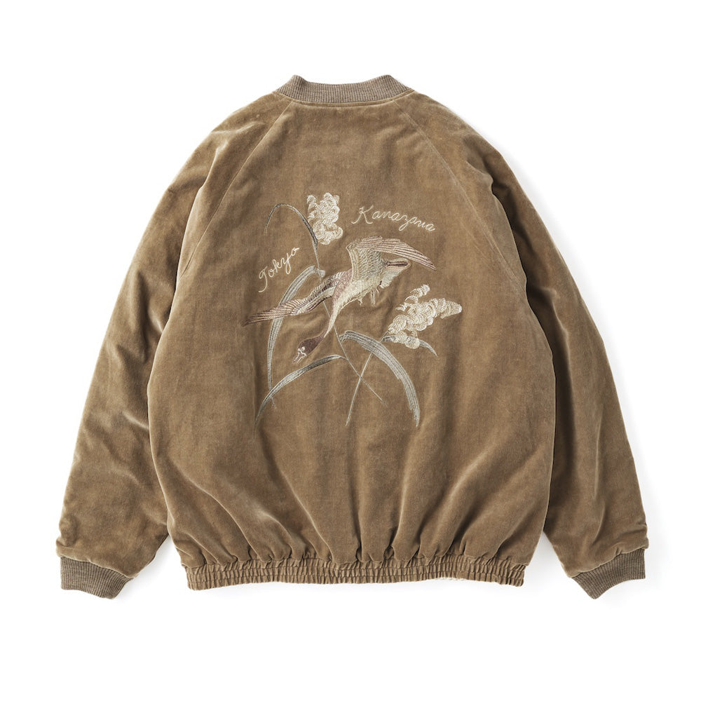 FADED VELVET SOUVENIR JACKET