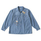 SWALLOW COLLAR SPORTS SHIRTS Long-sleeve (Hiyoko)
