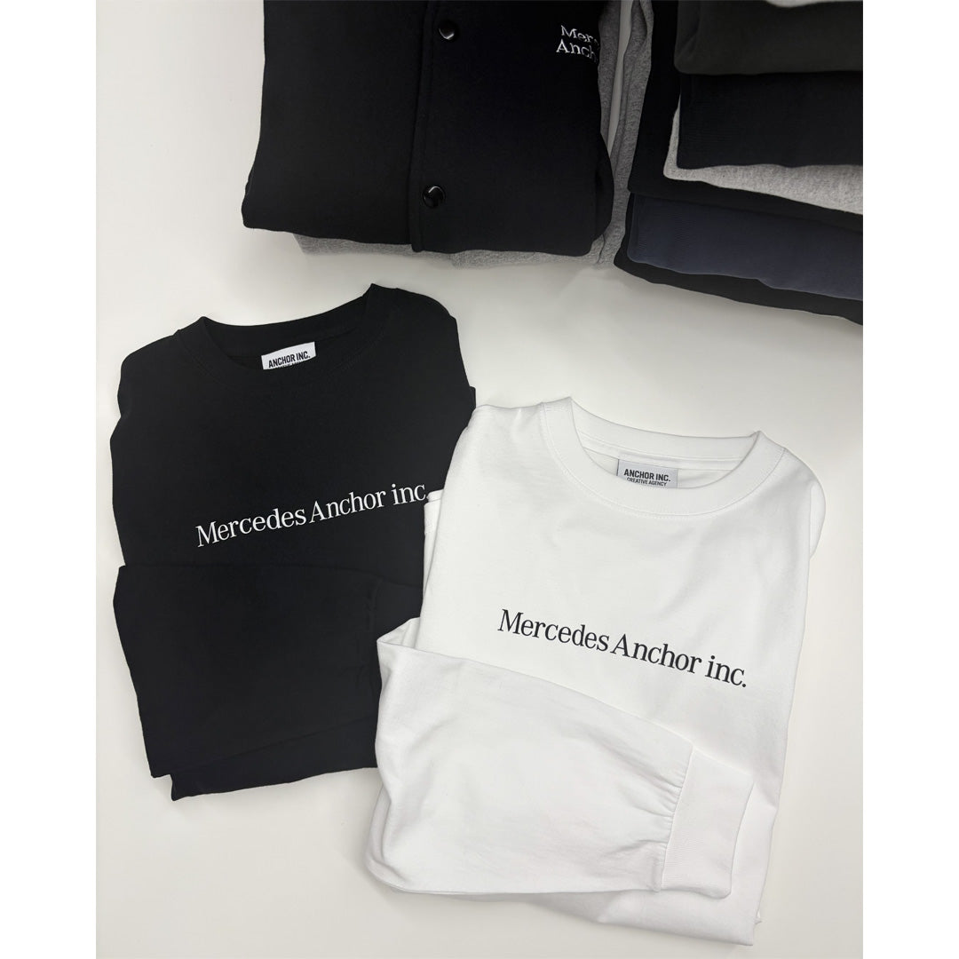 FLOCKED LOGO L/S TEE