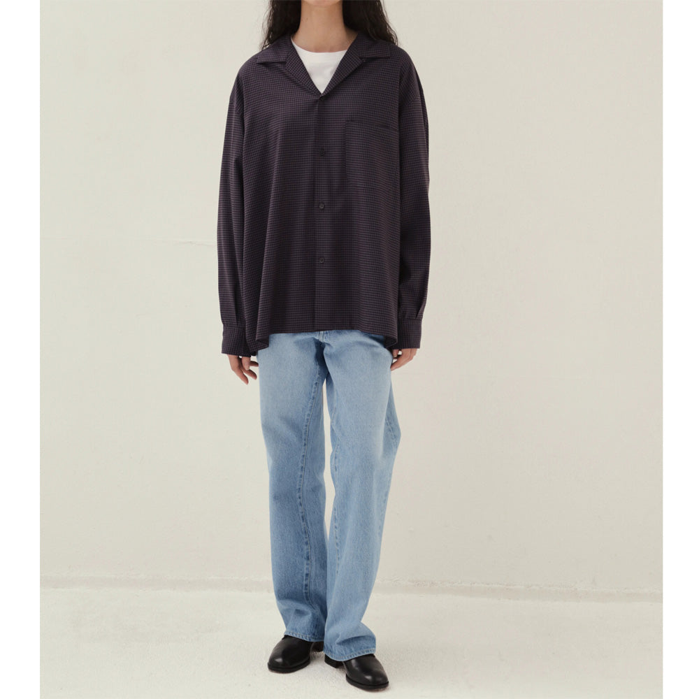 KAPTAIN SUNSHINE (キャプテン サンシャイン)Summer Wool Open Collar