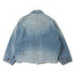 CUT OFF DENIM COVERALL